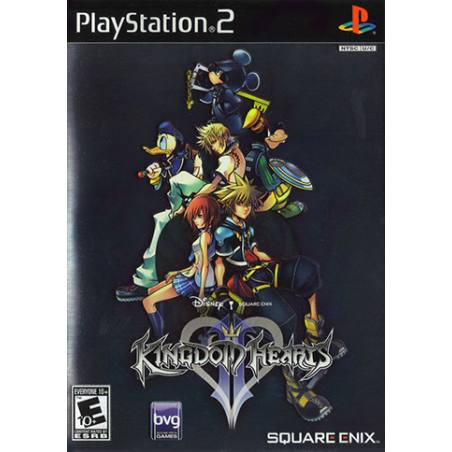 کاور بازی Kingdom Hearts II برای PS2