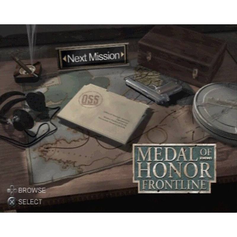 اسکرین شات(تصویر گیم پلی) بازی Medal Of Honor Frontline برای PS2