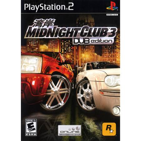 کاور بازی Midnight Club 3 DUB Edition برای PS2