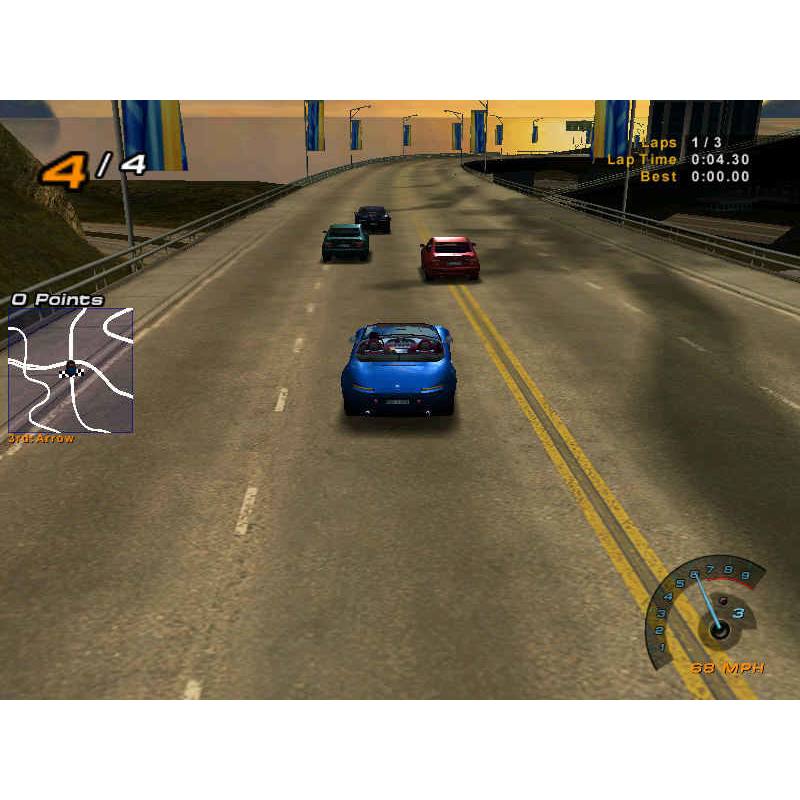اسکرین شات(تصویر گیم پلی) بازی Need for Speed Hot Pursuit 2 برای PS2