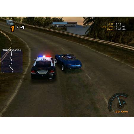 اسکرین شات(تصویر گیم پلی) بازی Need for Speed Hot Pursuit 2 برای PS2