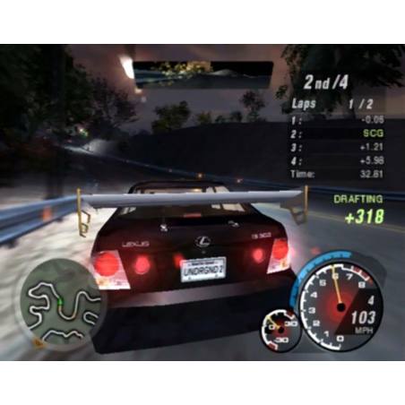 اسکرین شات(تصویر گیم پلی) بازی Need for speed underground 2 برای PS2