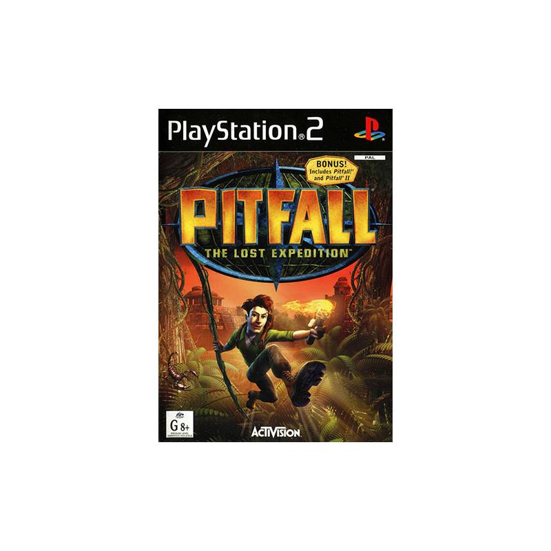 کاور بازی Pitfall The Lost Expedition برای PS2