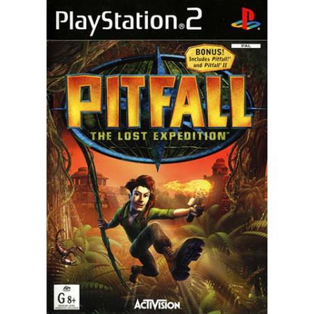 کاور بازی Pitfall The Lost Expedition برای PS2