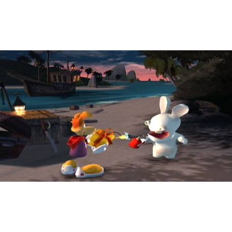 اسکرین شات(تصویر گیم پلی) بازی Rayman Raving Rabbids برای PS2
