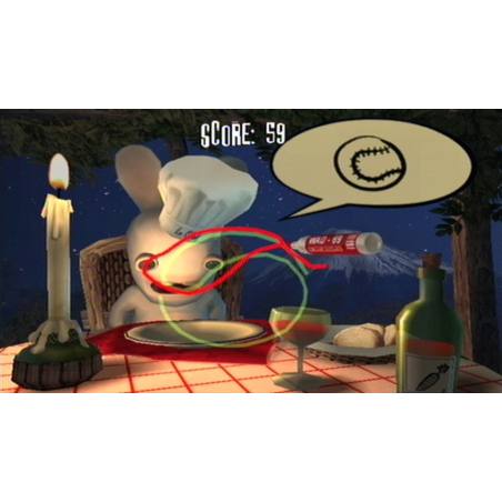 اسکرین شات(تصویر گیم پلی) بازی Rayman Raving Rabbids برای PS2