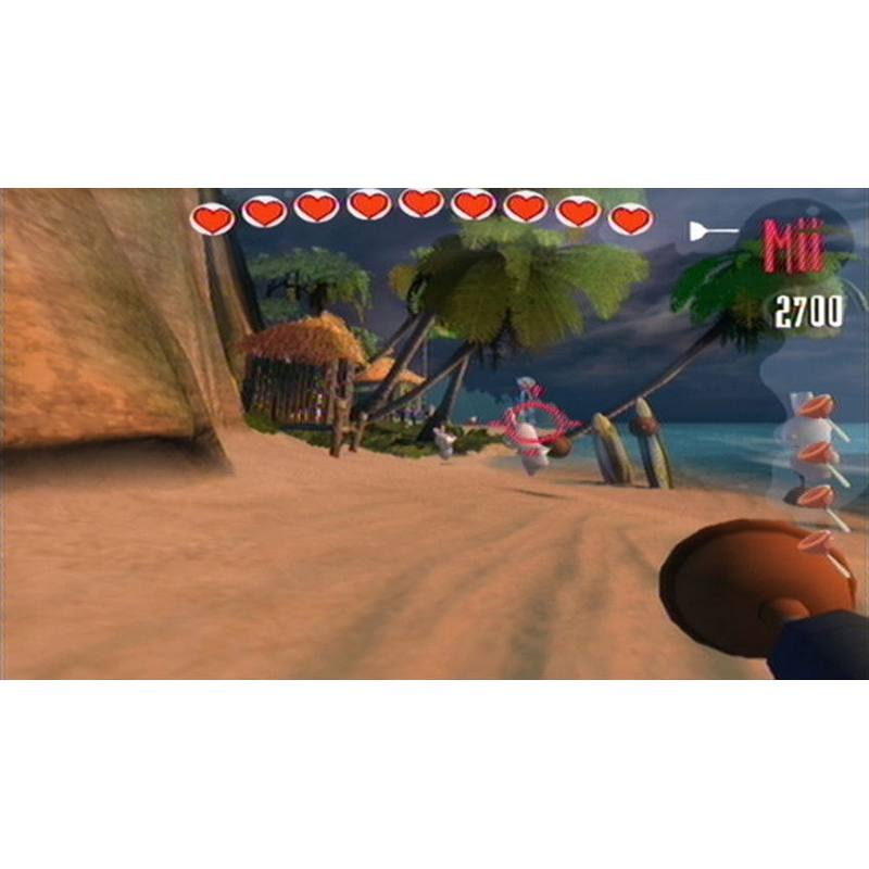 اسکرین شات(تصویر گیم پلی) بازی Rayman Raving Rabbids برای PS2