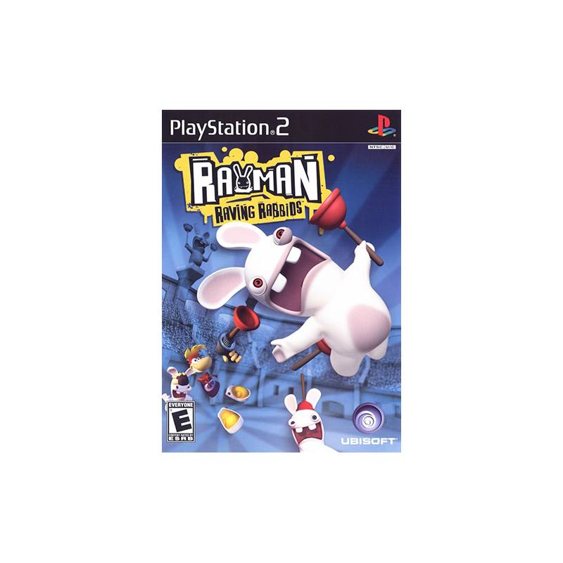کاور بازی Rayman Raving Rabbids برای PS2