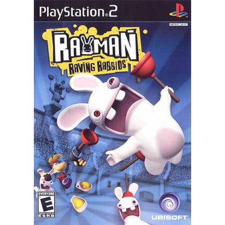 کاور بازی Rayman Raving Rabbids برای PS2