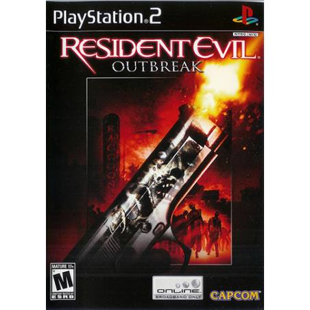 کاور بازی Resident Evil Outbreak برای PS2