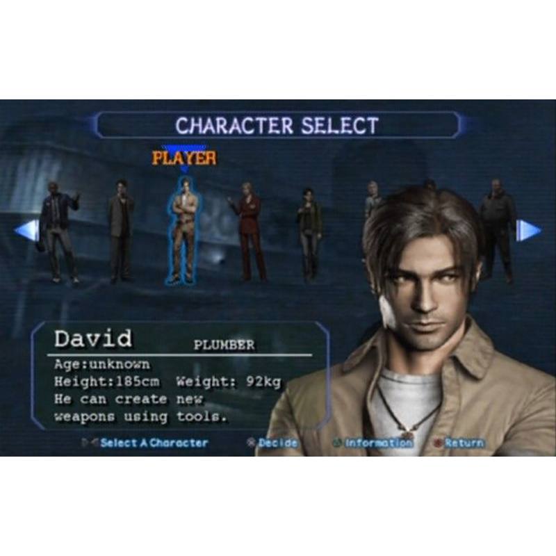 اسکرین شات(تصویر گیم پلی) بازی Resident Evil Outbreak برای PS2