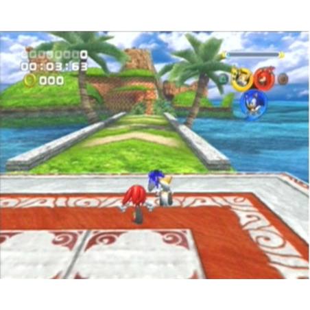 اسکرین شات(تصویر گیم پلی) بازی Sonic Heroes برای PS2