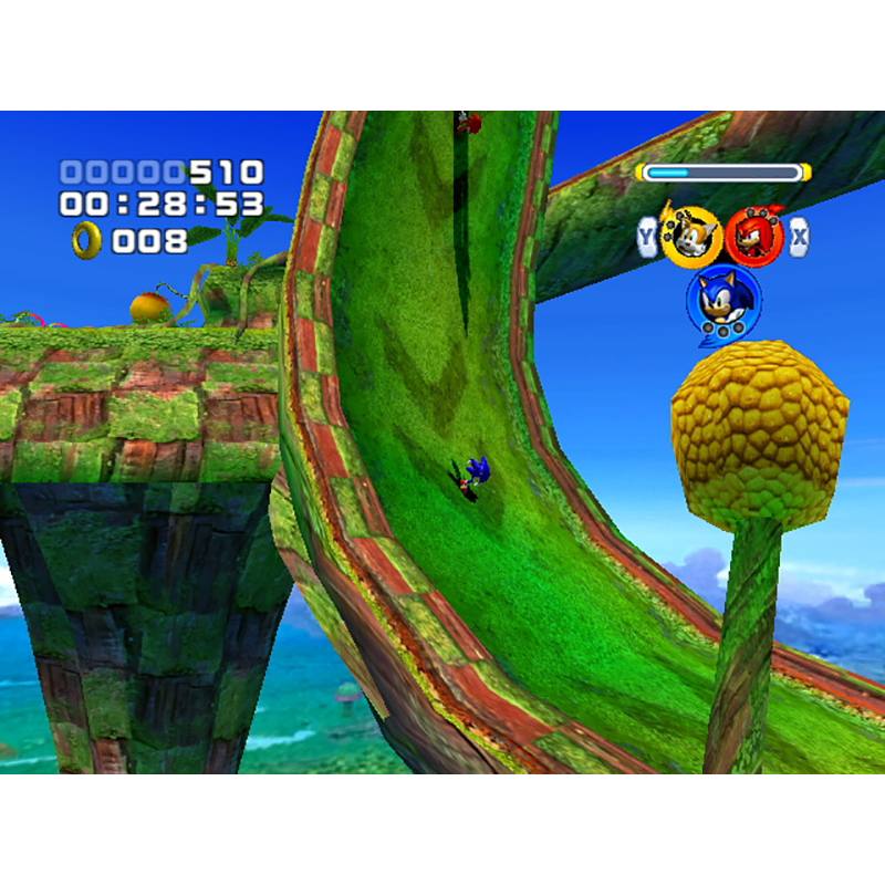 اسکرین شات(تصویر گیم پلی) بازی Sonic Heroes برای PS2