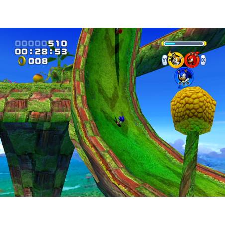 اسکرین شات(تصویر گیم پلی) بازی Sonic Heroes برای PS2