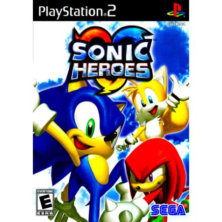 کاور بازی Sonic Heroes برای PS2