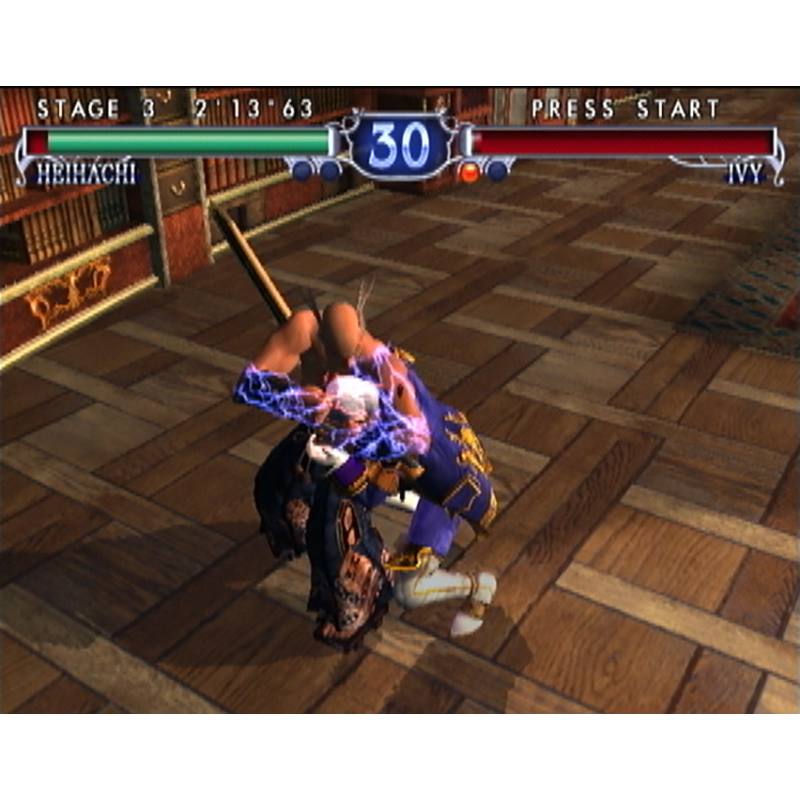اسکرین شات(تصویر گیم پلی) بازی SoulCalibur II برای PS2