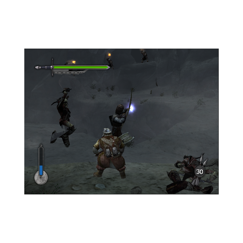 اسکرین شات(تصویر گیم پلی) بازی The Lord of the Rings The Two Towers برای PS2