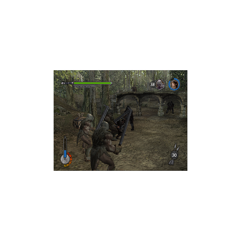 اسکرین شات(تصویر گیم پلی) بازی The Lord of the Rings The Two Towers برای PS2