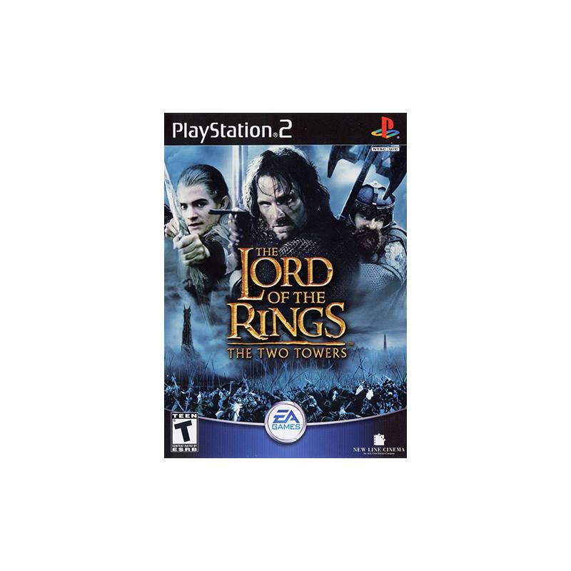 کاور بازی The Lord of the Rings The Two Towers برای PS2