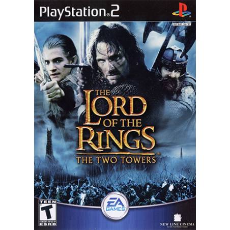 کاور بازی The Lord of the Rings The Two Towers برای PS2