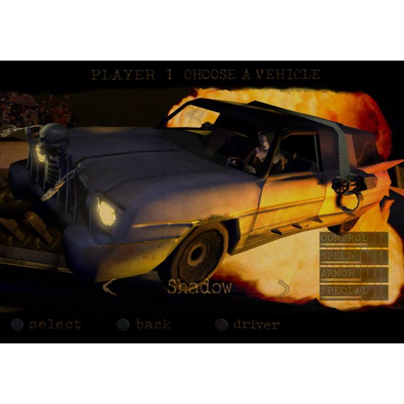 اسکرین شات (تصویر گیم پلی) بازی Twisted Metal Black برای PS2