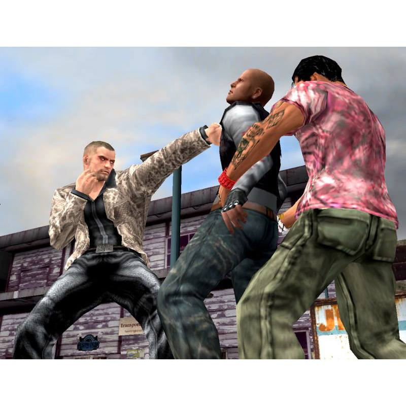 اسکرین شات(تصویر گیم پلی) بازی Urban Reign برای PS2