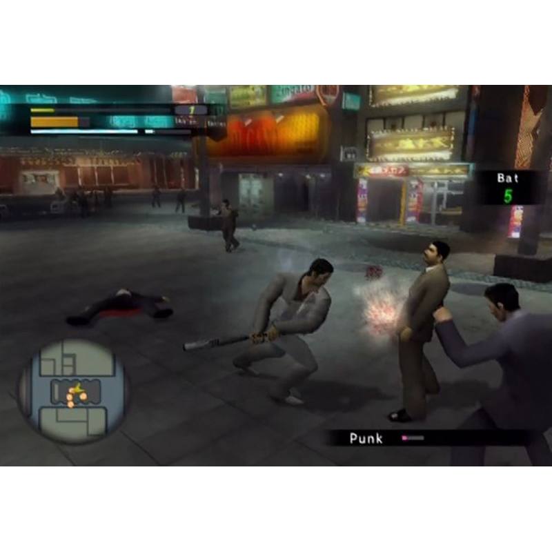 اسکرین شات(تصویر گیم پلی) بازی Yakuza برای PS2
