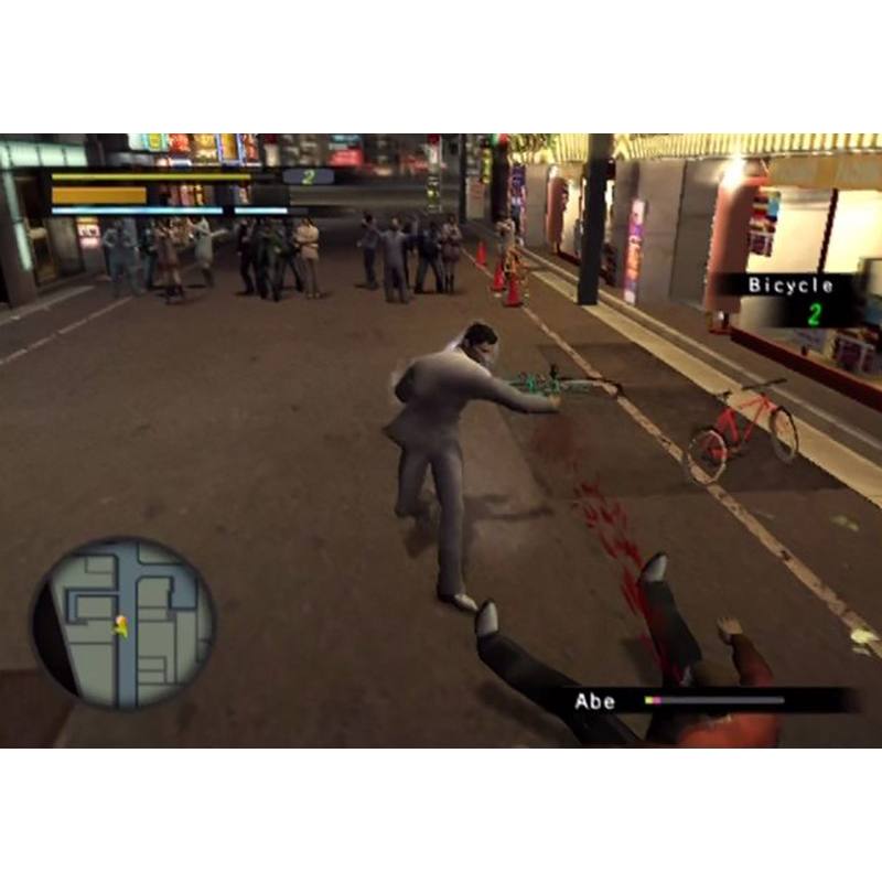 اسکرین شات(تصویر گیم پلی) بازی Yakuza برای PS2