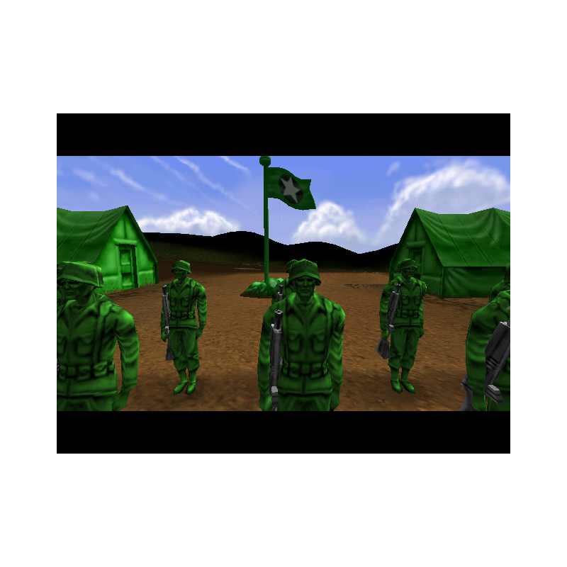اسکرین شات(تصویر گیم پلی) بازی Army Men RTS برای PS2