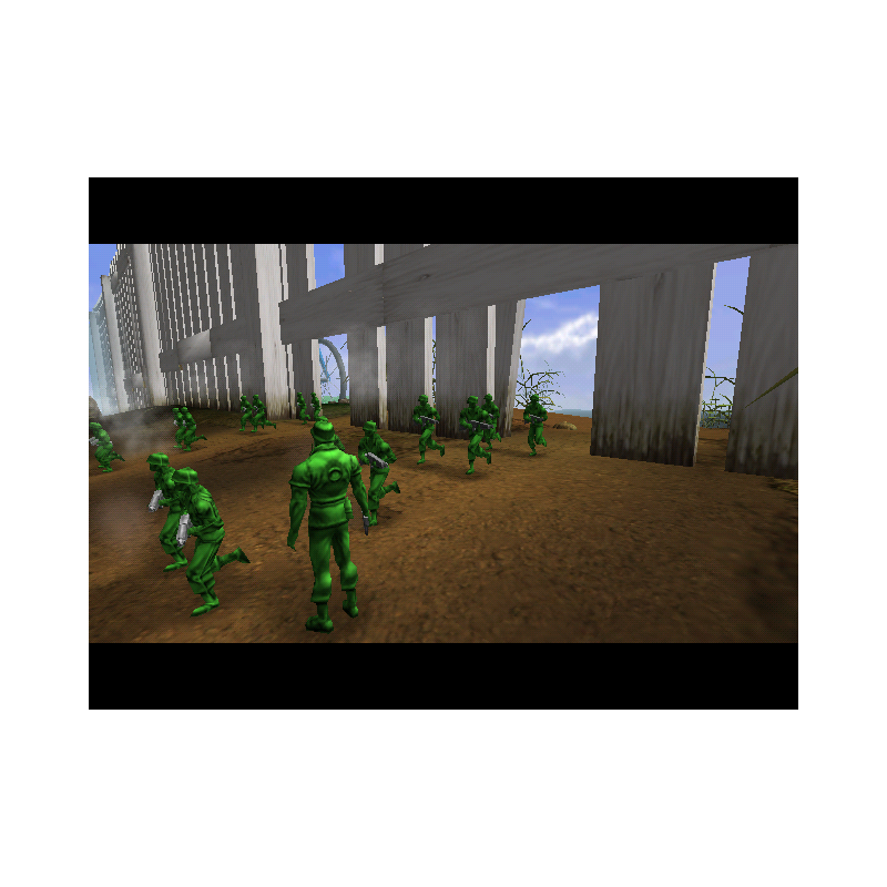 اسکرین شات(تصویر گیم پلی) بازی Army Men RTS برای PS2