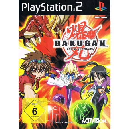کاور بازی Bakugan Battle Brawlers برای PS2