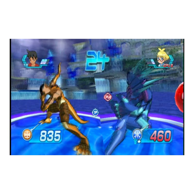 اسکرین شات(تصویر گیم پلی) بازی Bakugan Battle Brawlersبرای PS2