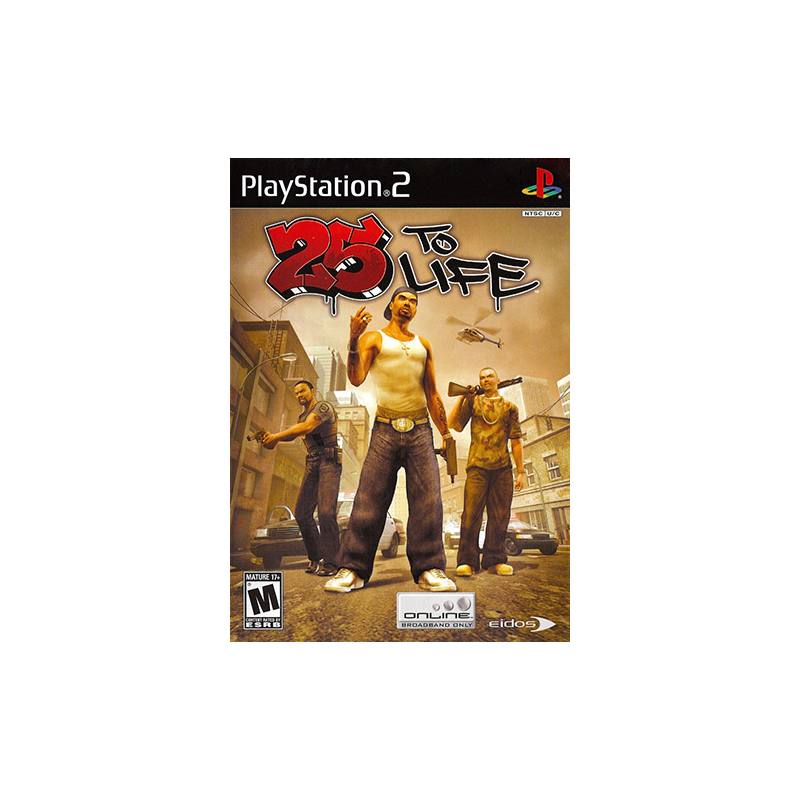 کاور بازی 25 to Life برای PS2