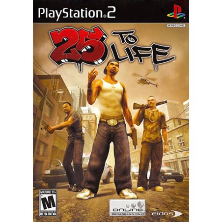کاور بازی 25 to Life برای PS2