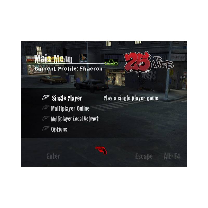 اسکرین شات(تصویر گیم پلی) بازی 25 to Life برای PS2