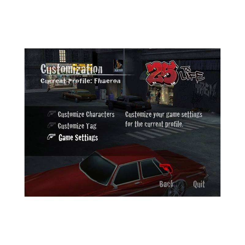 اسکرین شات(تصویر گیم پلی) بازی 25 to Life برای PS2