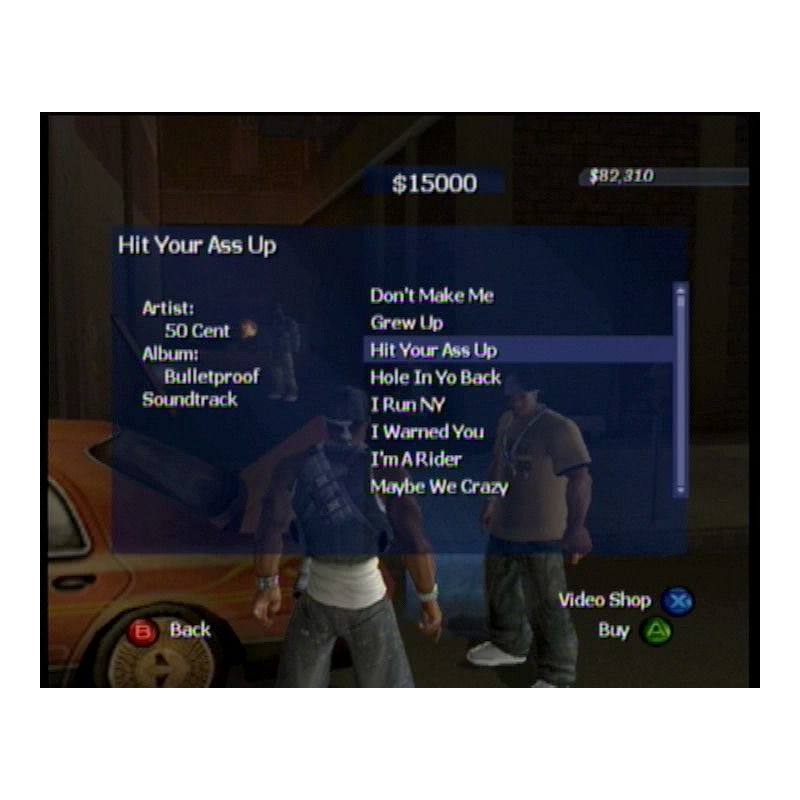 اسکرین شات(تصویر گیم پلی) بازی  50 Cent Bulletproof برای PS2