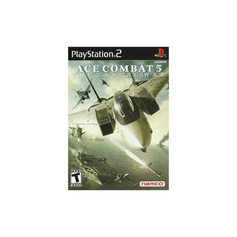 کاور بازی Ace Combat 5 The Unsung War برای PS2