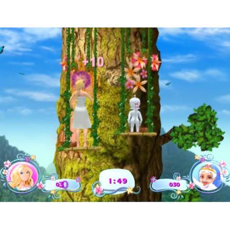 اسکرین شات(تصویر گیم پلی) بازی Barbie as the Island Princess برای PS2