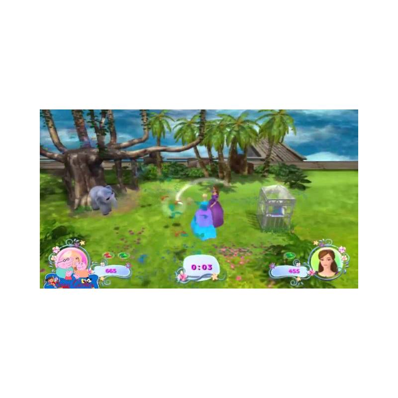 اسکرین شات(تصویر گیم پلی) بازی Barbie as the Island Princess برای PS2
