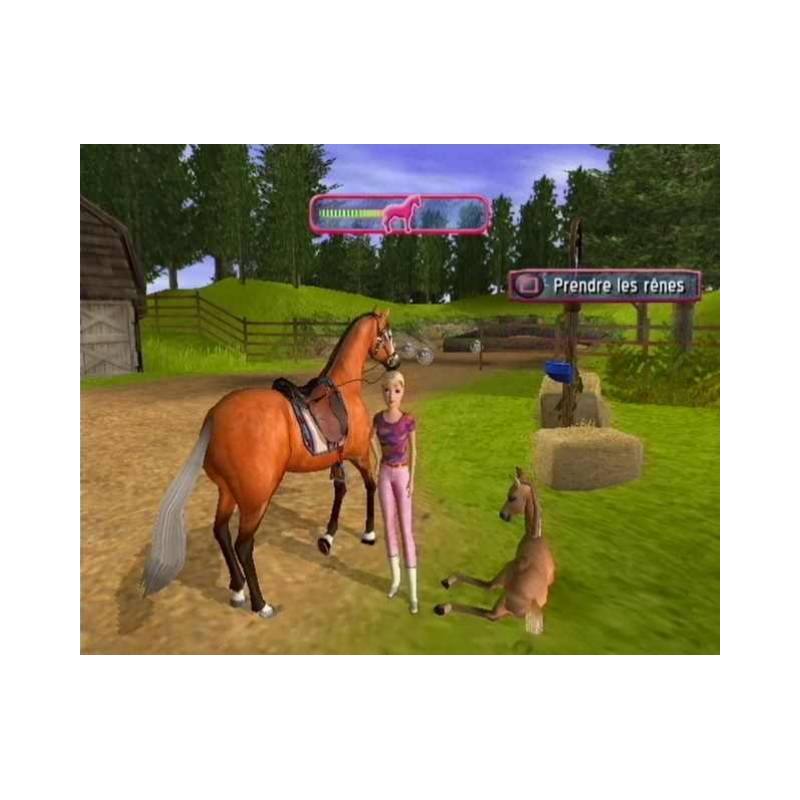 اسکرین شات(تصویر گیم پلی) بازی Barbie Horse Adventures Riding Camp برای PS2