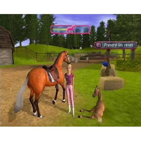 اسکرین شات(تصویر گیم پلی) بازی Barbie Horse Adventures Riding Camp برای PS2