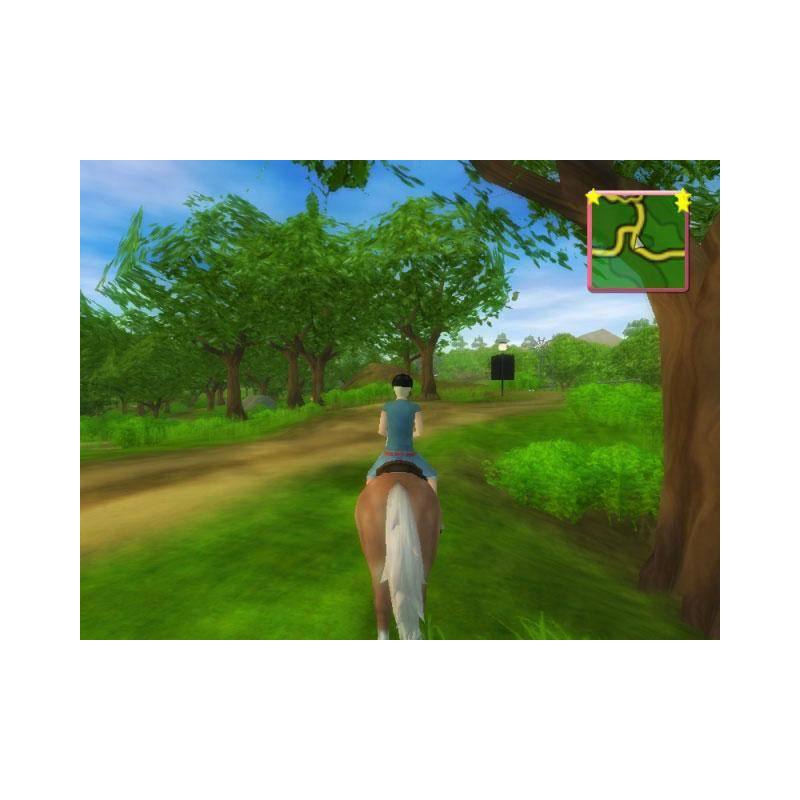اسکرین شات(تصویر گیم پلی) بازی Barbie Horse Adventures Riding Camp برای PS2