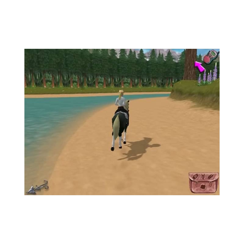 اسکرین شات(تصویر گیم پلی) بازی Barbie Horse Adventures Riding Camp برای PS2