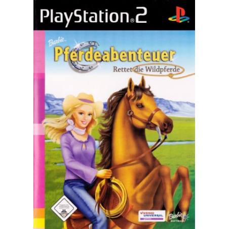 کاور بازی Barbie Horse Adventures Wild Horse Rescue برای PS2
