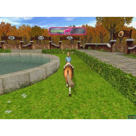 اسکرین شات (تصویر گیم پلی ) بازی Barbie Horse Adventures Wild Horse Rescue برای PS2