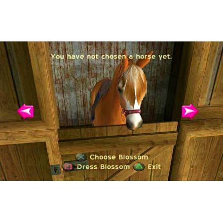 اسکرین شات (تصویر گیم پلی ) بازی Barbie Horse Adventures Wild Horse Rescue برای PS2