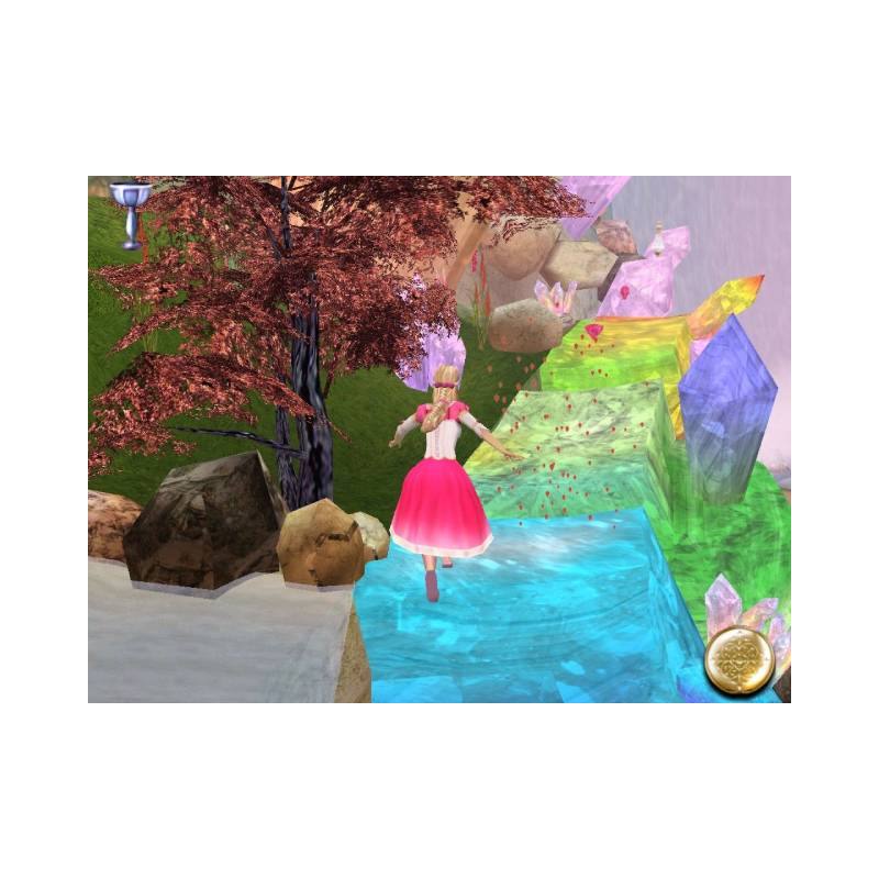 اسکرین شات(تصویر گیم پلی) بازی Barbie in The 12 Dancing Princesses برای PS2