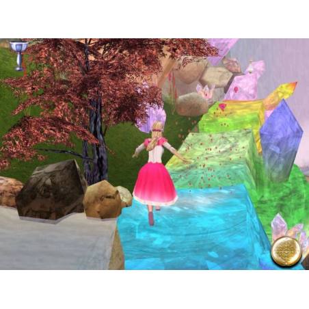 اسکرین شات(تصویر گیم پلی) بازی Barbie in The 12 Dancing Princesses برای PS2