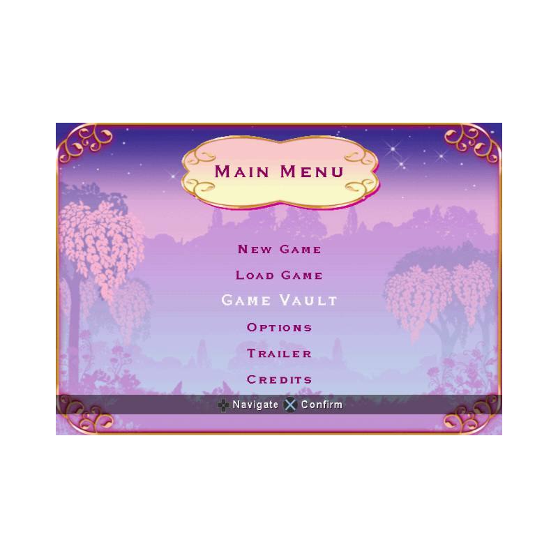 اسکرین شات(تصویر گیم پلی) بازی Barbie in The 12 Dancing Princesses برای PS2